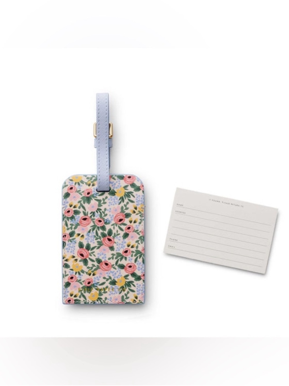 Rifle Paper Co. Rosa Luggage Tag
